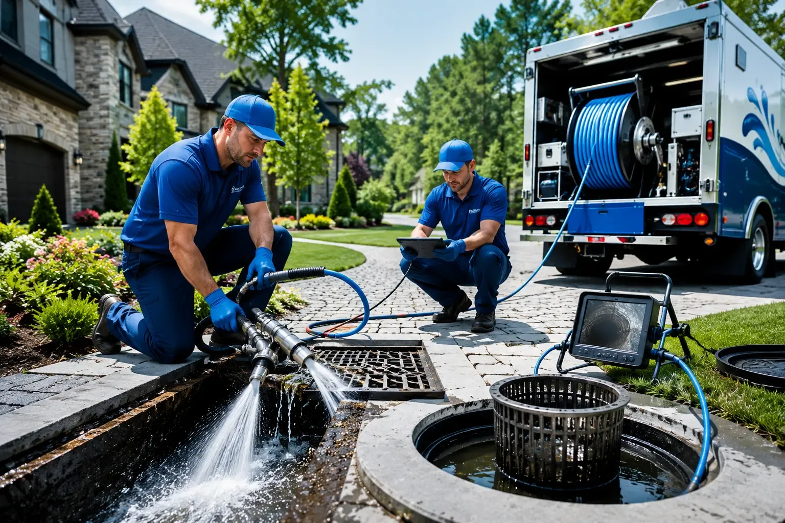 Local outdoor drain cleaning professionals in Colfax, CA